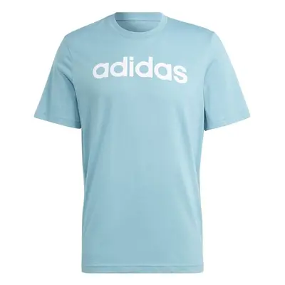 Pánské tričko adidas Essentials Single Jersey Linear Embroidered M IC9287