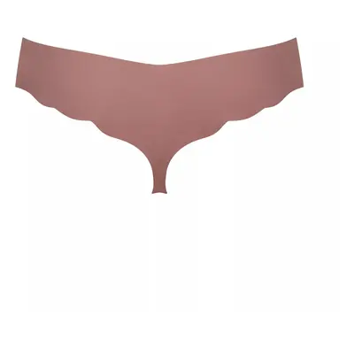 Dásmké kalhotky ZERO Microfibre 2.0 Hipstring C2P - BROWN - DARK COMBINATION - kombinace hnědé M