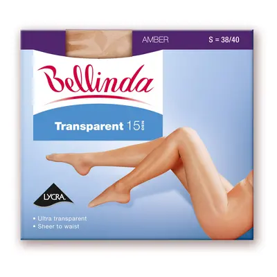 Punčochové kalhoty TRANSPARENT 15 DEN - BELLINDA almond