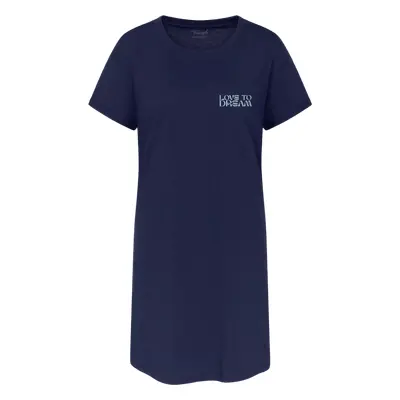 Dámská noční košile Nightdresses NDK X - BLUE - tm. modré 6047 - TRIUMPH BLUE