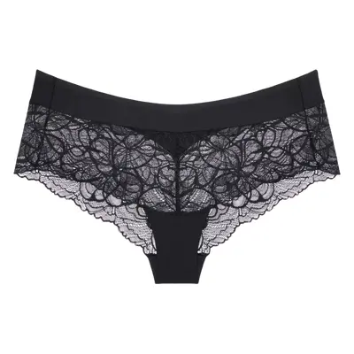 Dámské kalhotky Body Make-Up Illusion Lace Shorty - BLACK - černé 0004 - TRIUMPH BLACK