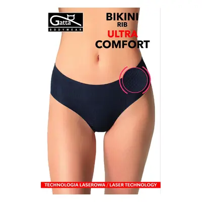 Dámské kalhotky Gatta 41003 Bikini RIB Ultra Comfort S-XL béžová