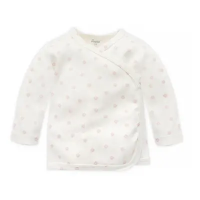 Pinokio Lovely Day Rose Wrapped Baby Jacket Ecru