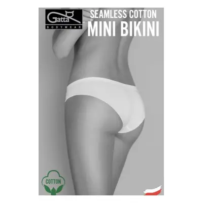 Dámské kalhotky SEAMLESS COTTON MINI BIKINI bílá