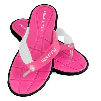 AQUA SPEED Bazénové pantofle Bali Pink/Black