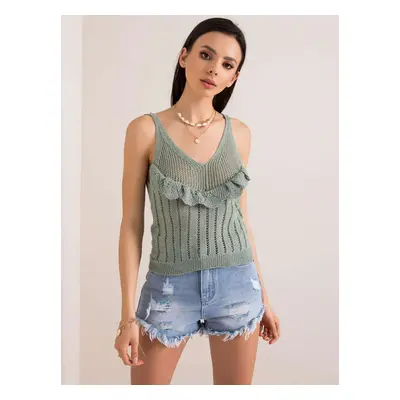 Paradise RUE PARIS mint top jedna