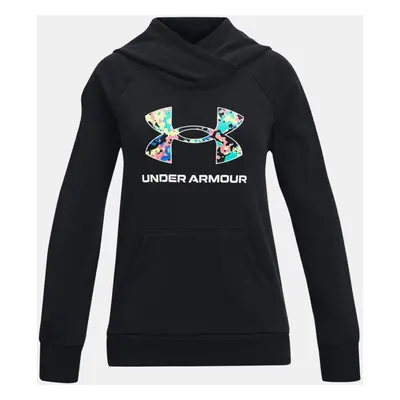 Dívčí mikina Under Armour Rival Logo Hoodie Jr 1366399 001