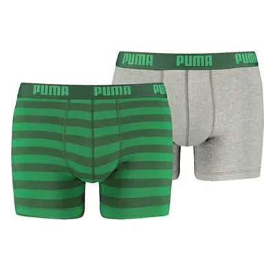 Pánské pruhované boxerky 1515 2P M 591015001 327 - Puma