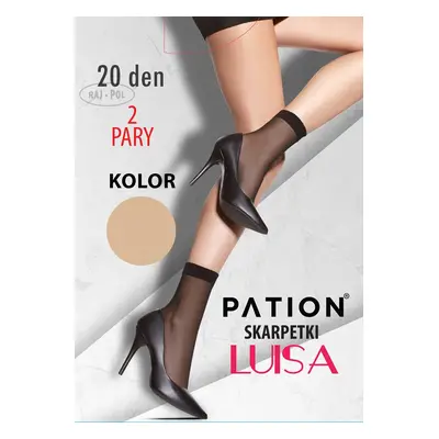 Raj-Pol Ponožky Pation Luisa 20 DEN Light Beige