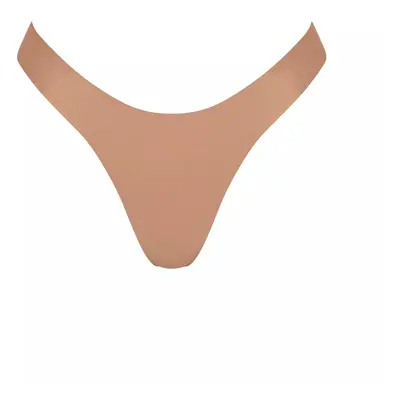 Dámská tanga ZERO Feel 2.0 Tiny tanga - BROWN - hnědé 00CM - SLOGGI BROWN