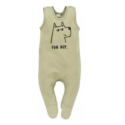 Pinokio Olivier Sleepsuit Zelená