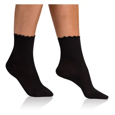 Dámské ponožky FANCY MODAL SOCKS - BELLINDA - černá