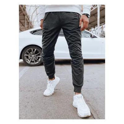 Pánské joggery, tmavě šedé, Dstreet UX4123 M/L