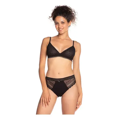 Dámské kalhotky BIKINI L-4004BI-02 2XL černá