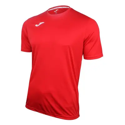 Unisex sport funkční tričko Combi 100052.600 Červená logo - Joma černá s bílou