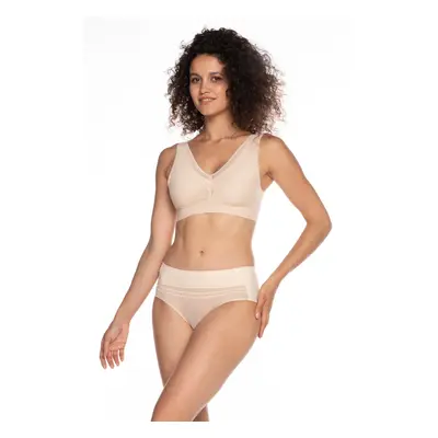 Dámské kalhotky BIKINI L-POL5014BI-06 2XL Béžová