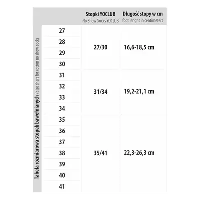 Yoclub Bavlněné dívčí ponožky 3-pack SKB-0095G-AA00 Vícebarevné