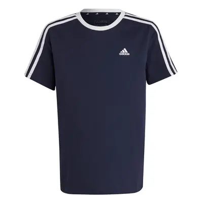 Adidas Essentials 3-Stripes Cotton Loose Fit Boyfriend Tee Jr IC3638 tričko