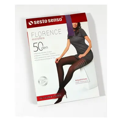 Sesto Senso Anti-Cellulite Tights 50 Den 3D Microfiber Florence Violet