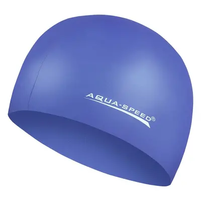 AQUA SPEED Plavecká čepice Mega Navy Blue Pattern 17