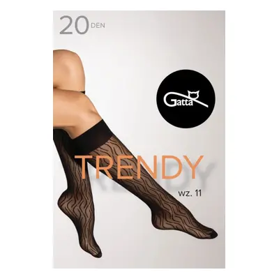 Dámské podkolenky TRENDYLINE KNEE SOCKS 11 NERO