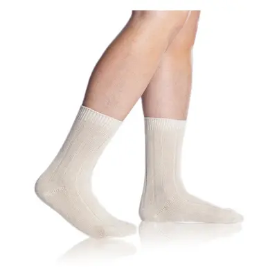 Zimní bambusové ponožky BAMBUS CASUAL UNISEX SOCKS - BELLINDA - béžová