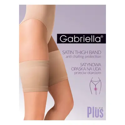 Pás na stehna Gabriella Satine Size Plus 510 béžová/béžová