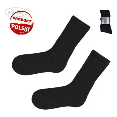 Raj-Pol 5Pack ponožky Frotte Black