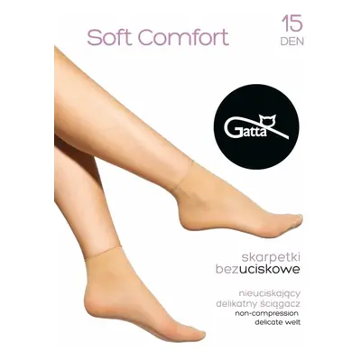 Dámské netlačící ponožky Gatta Soft Comfort 15 den daino