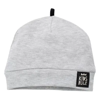 Čepice Pinokio Happy Day Bonnet Grey