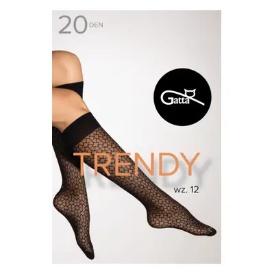 Dámské podkolenky TRENDYLINE KNEE SOCKS 12 NERO