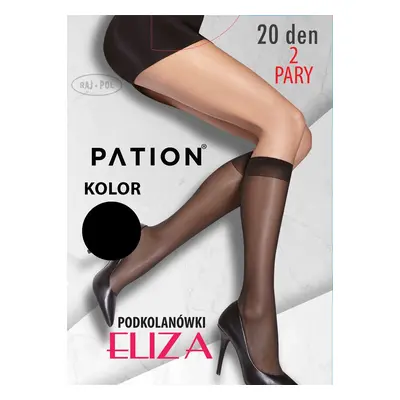 Raj-Pol Podkolenky Pation Eliza 20 DEN Black