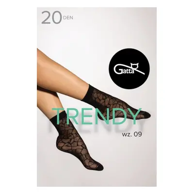 Dámské ponožky TRENDYLINE SOCKS - 09 NERO