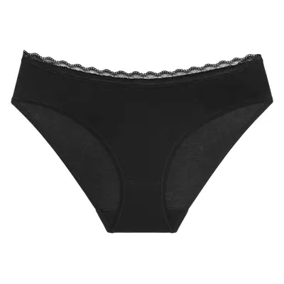 Dámské kalhotky Feel Of Cotton Tai - BLACK - černé 0004 - TRIUMPH BLACK