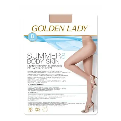 Dámské punčochové kalhoty Golden Lady Summer Body Skin 8 den 2-4 dakar/odc.béžová