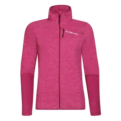 Dámská mikina ALPINE PRO ORFHANA fuchsia red