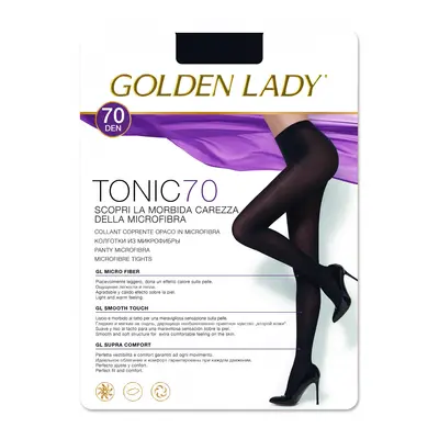 Punčochové kalhoty Tonic 70 den černá - Golden Lady černá