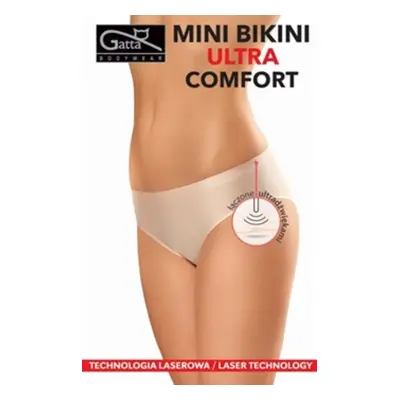 Dámské kalhotky - MINI BIKINI ULTRA COMFORT - GATTA BODYWEAR bílá