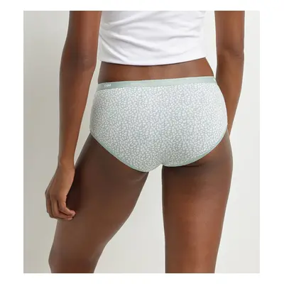 Dámské bavlněné kalhotky 3 ks DIM LES POCKETS COTTON BOXER 3x - DIM - bílá