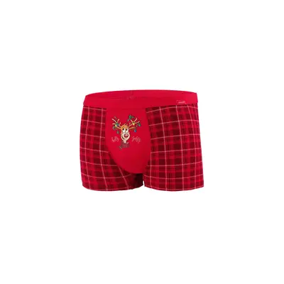 Boxerské šortky Rudolph 2 007/62 Red - Cornette