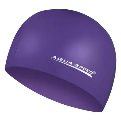 AQUA SPEED Plavecká čepice Mega Violet Pattern 09