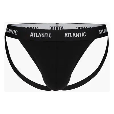 Jockstrap pánské slipy ATLANTIC - černé