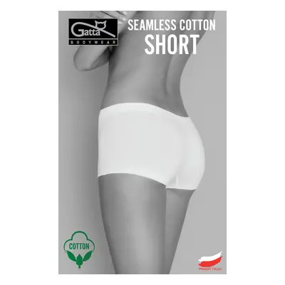 Dámské kalhotky Gatta Seamless Cotton Short 1636S bílá/bílá