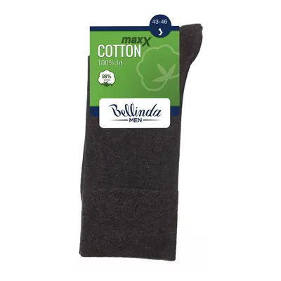 Pánské bavlněné ponožky COTTON MAXX MEN SOCKS - BELLINDA - šedá