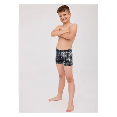 Chlapecké boxerky Cornette Young Boy 700/144 Wolf 2 134-164 černá