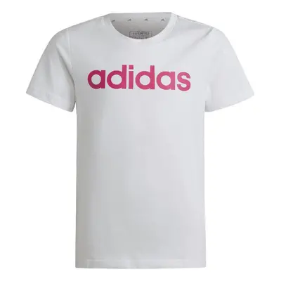 Adidas Essentials Linear Logo Cotton Slim Fit Tee Jr IC3150 tričko