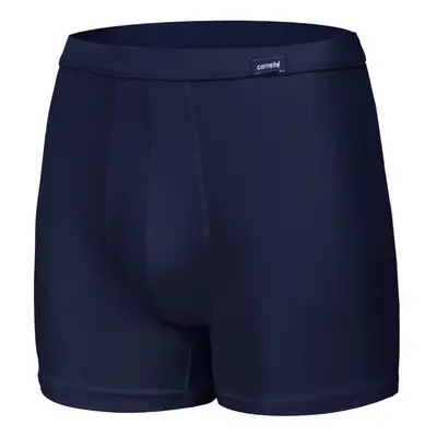 Pánské boxerky 092 Authentic plus dark blue - CORNETTE tmavě modrá