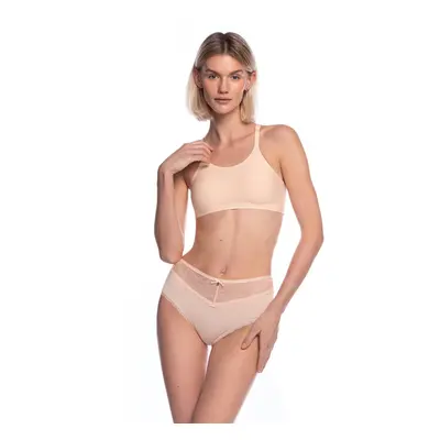 DÁMSKÉ MIDI KALHOTKY L-VIS1562MD BLACK-BEIGE