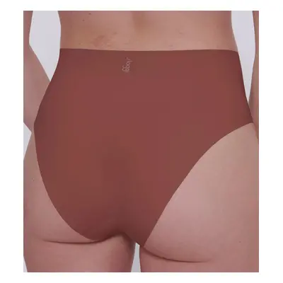 Dámské kalhotky ZERO Feel 2.0 High waist - BROWN - hnědé 7505 - SLOGGI BROWN