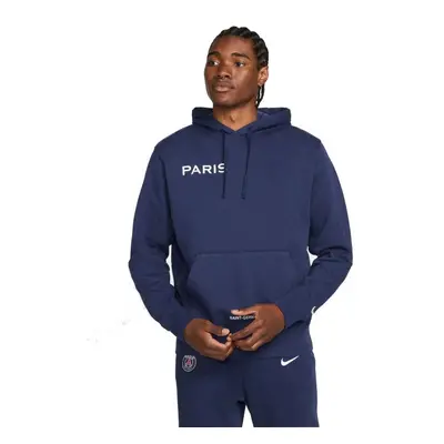 Pánská mikina s kapucí PSG M DN1317-410 - Nike L (183 cm)